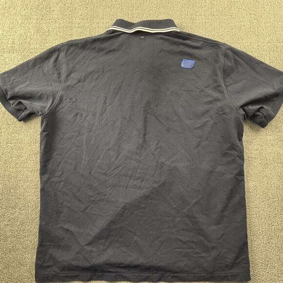 Uniqlo Polo Shirt Adult Extra Large Navy Blue Short Sleeve Casual Preppy Men's - Picture 13 of 14